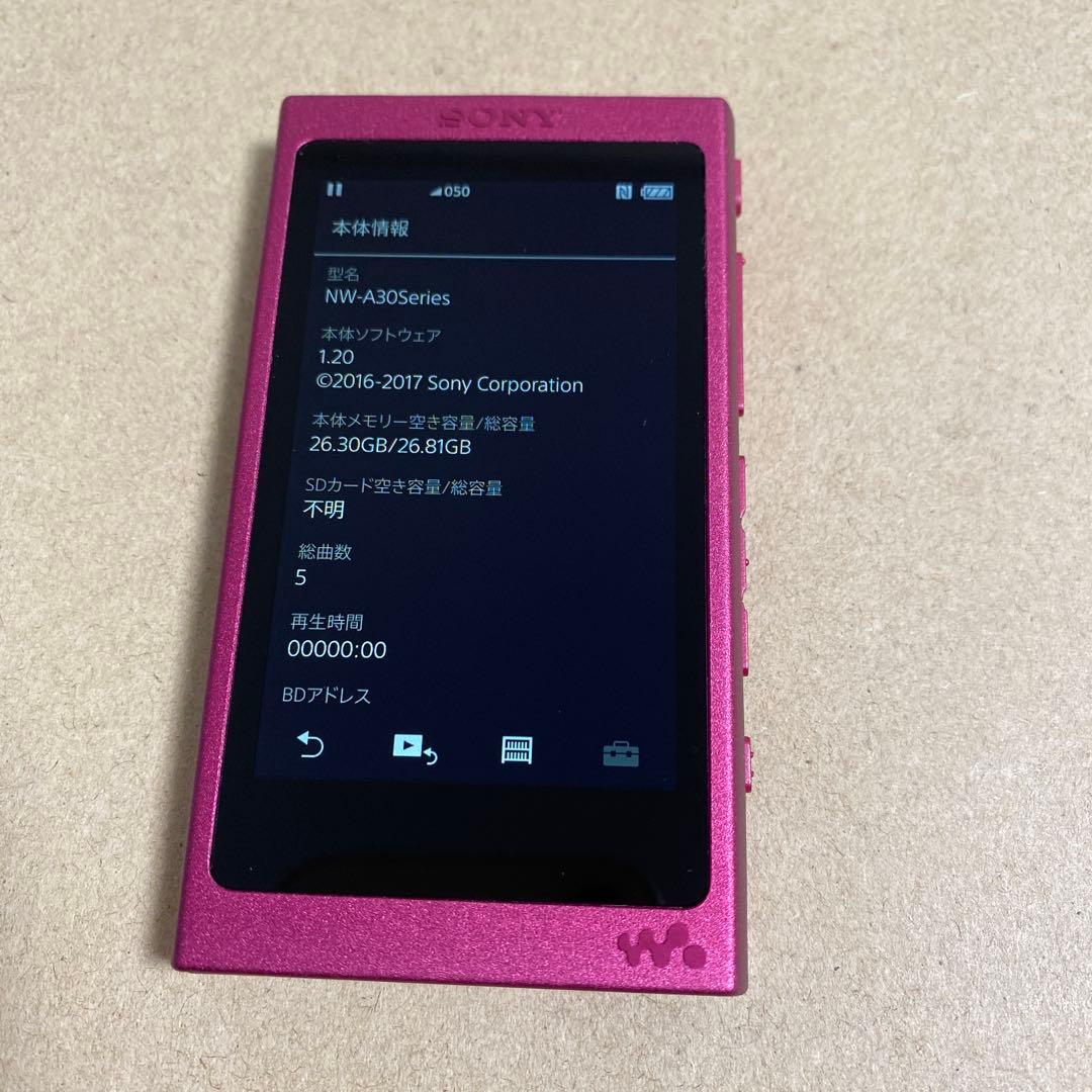 SONY ウォークマン NW-A36