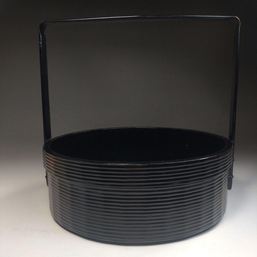 イ262 煙草盆『海田宗恵』『宗旦好一閑　手付　莨盆　共箱』茶道具