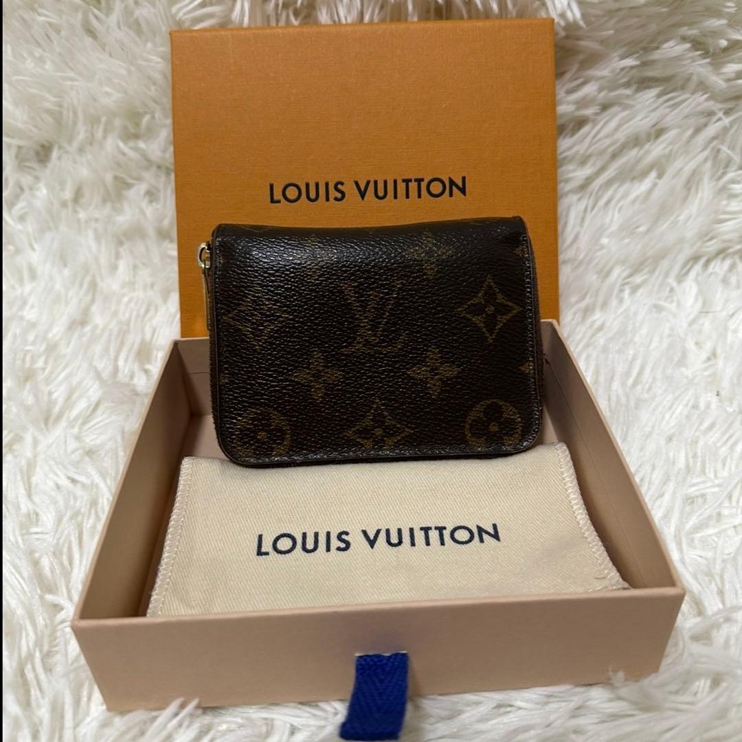 値下げ ルイヴィトン ジッピー パース ケース モノグラム 財布 箱