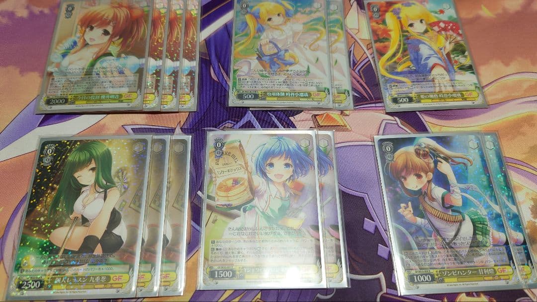 ヴァイスシュヴァルツ ガールフレンド（仮） 黄単デッキ