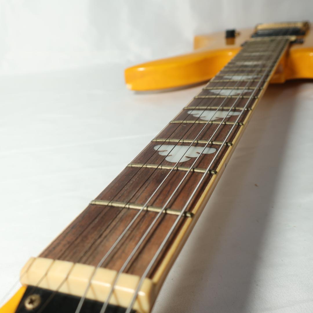 HIDEモデル モッキンバード エレキギター イエロー
