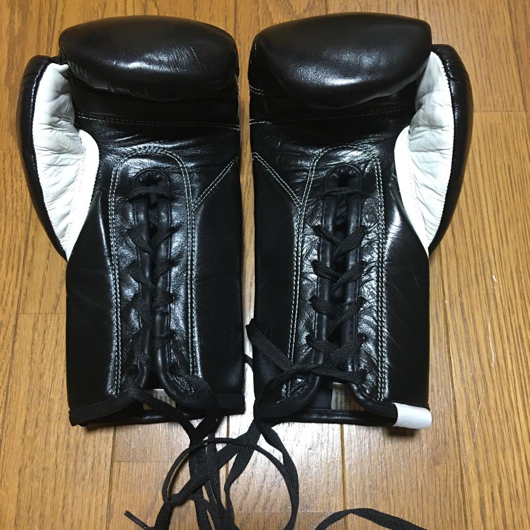 最終値下げCLETO REYSEレイジェスボクシンググローブ試合用8オンス紐式