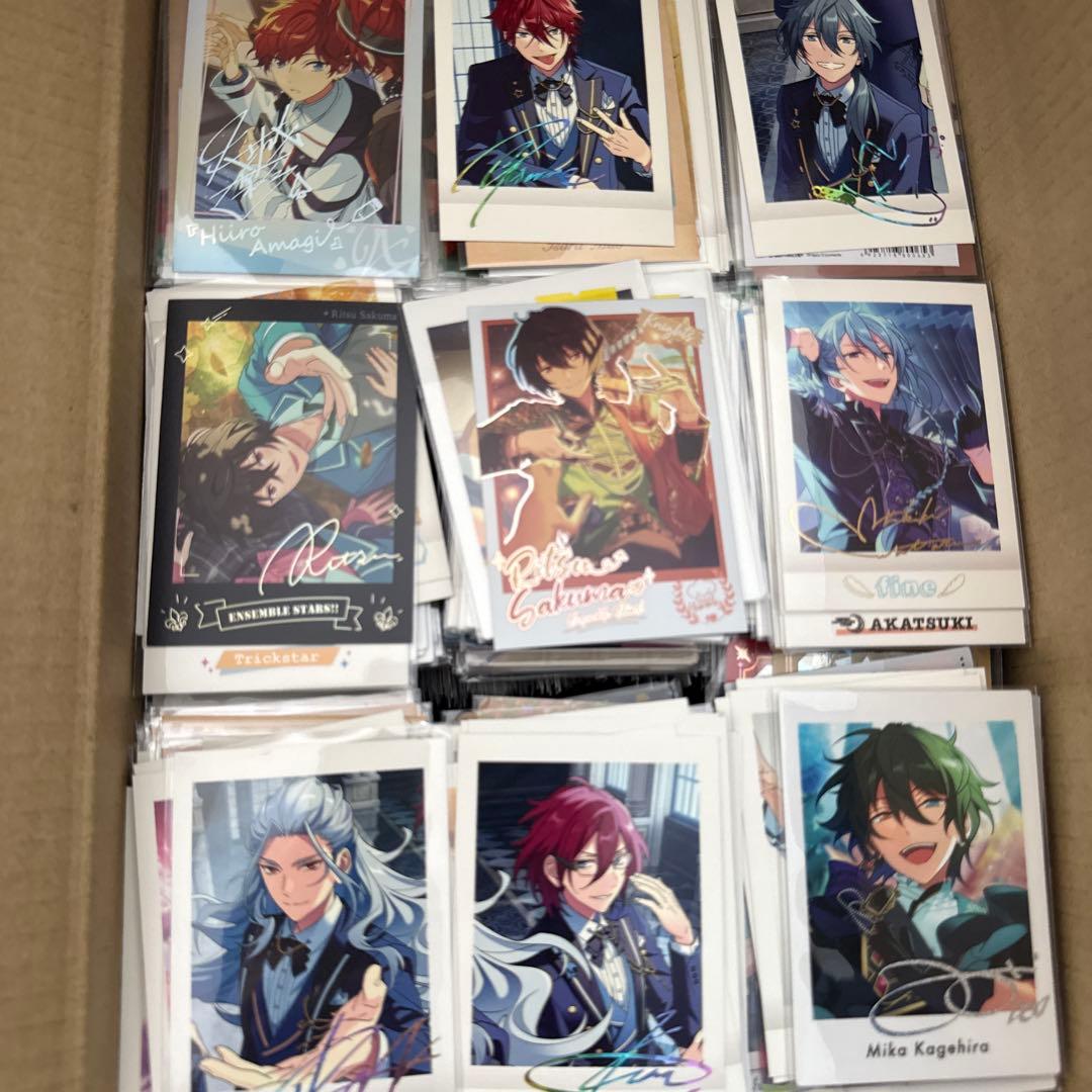 あんさんぶるスターズ　あんスタ　ぱしゃこれ等　紙類　約2500枚大量まとめ売り