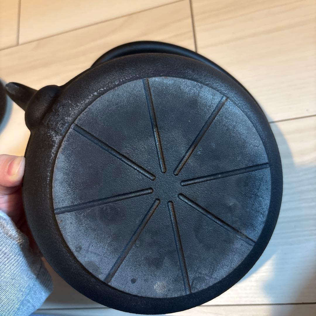 及源　南部鉄器　東雲亀甲 盛栄堂　鉄瓶