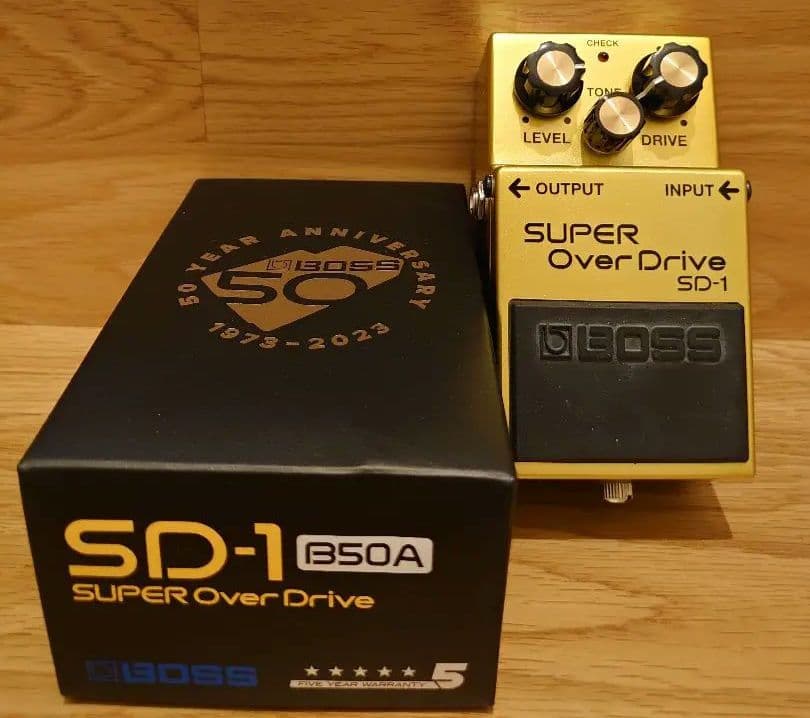 BOSS SD-1 B50A 50周年 エフェクター オーバードライブ