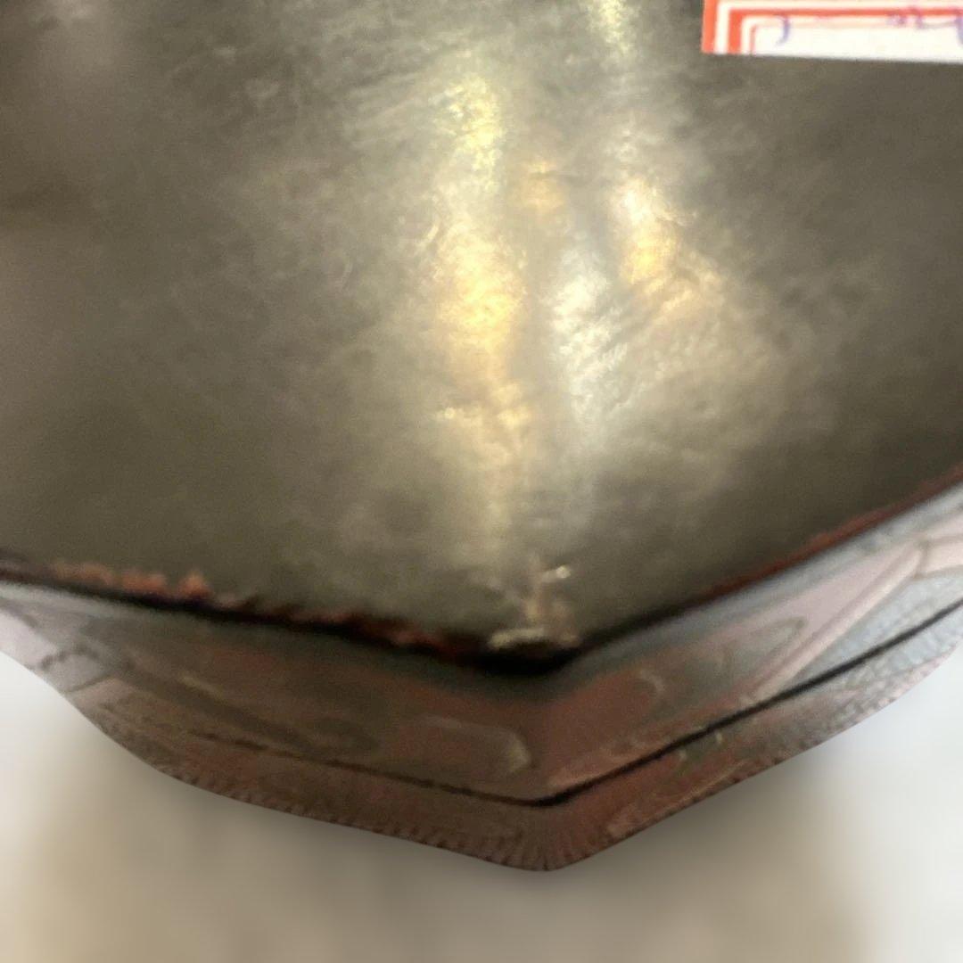 中国 清時代 インテリア　漆器 重箱 鹿と鳥のデザイン