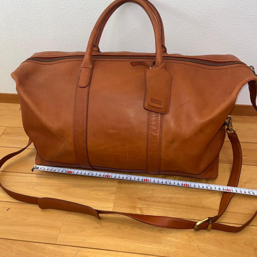 10,000円引　COACH ボストンバッグ ブラウン
