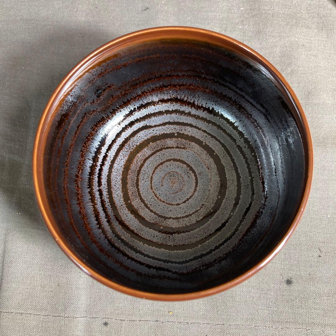 【青木龍山】文化勲章受章　日本芸術院会員　日本の名窯　青木龍山作　天目　玉湯呑