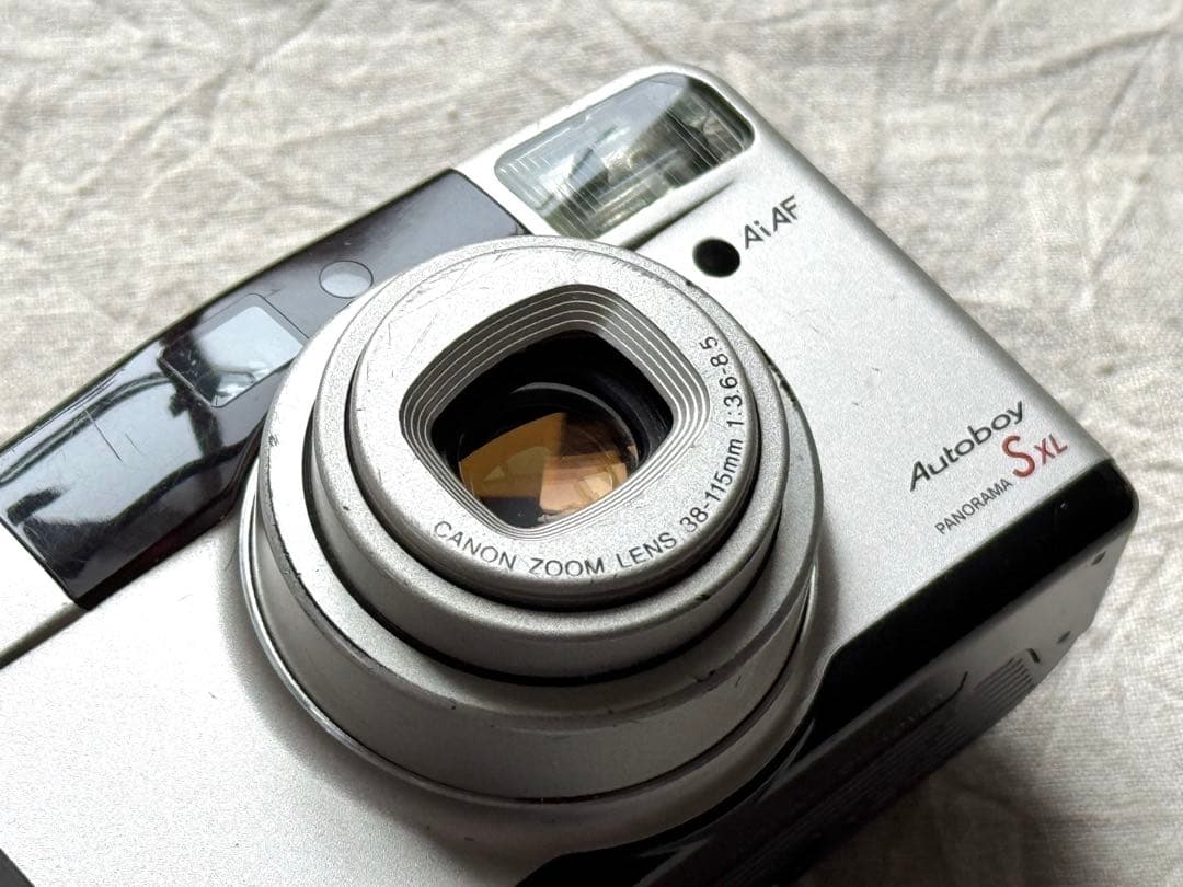 ⌘完動品！ 作例あり、電池付き！ Canon Autoboy S XL⌘