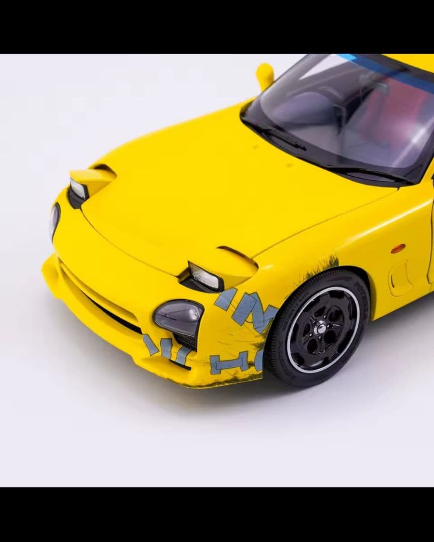 ポーラーマスター　1/18　マツダ　RX-7　マツダスピード　頭文字D
