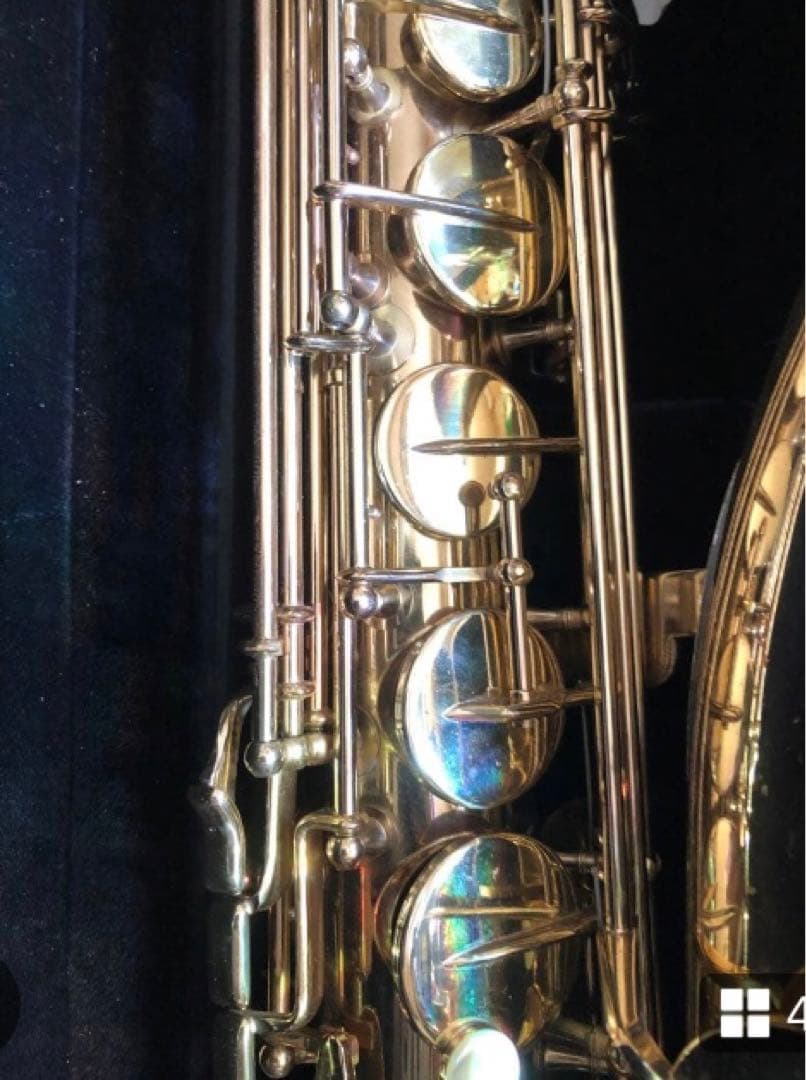ニッカンインペリアルジャパン　インペリアルテナーサックス本体 ケース付き