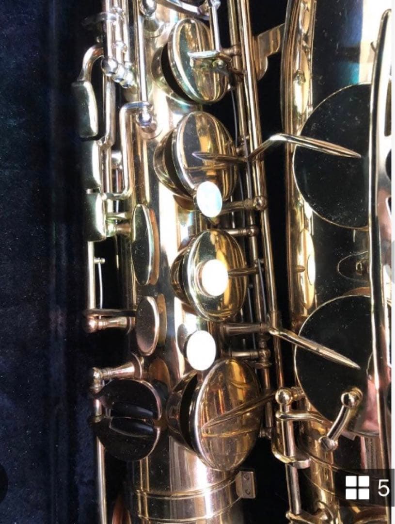 ニッカンインペリアルジャパン　インペリアルテナーサックス本体 ケース付き