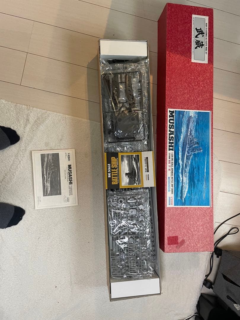 武蔵プラモデル1/250 アリイ