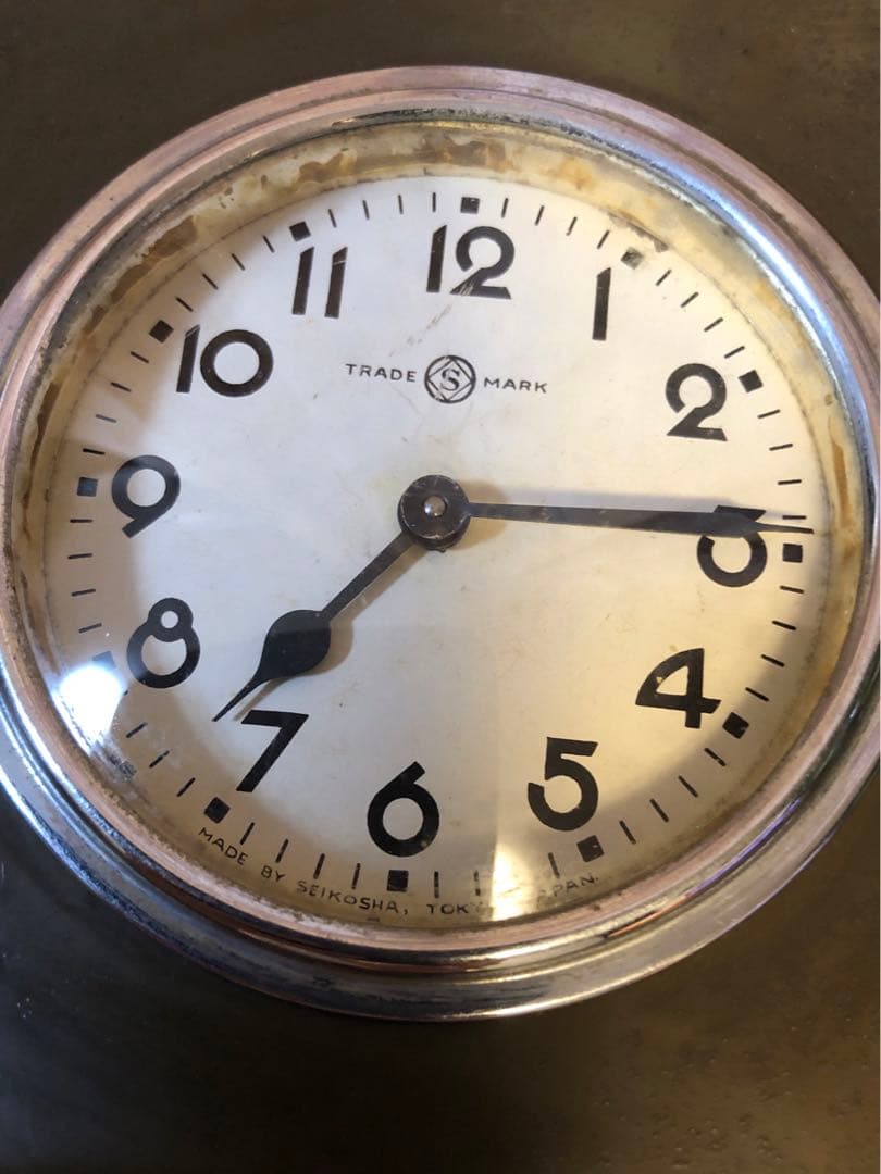 TRADE (S)MARK 精工舎 SEIKO昭和レトロ　アンティーク　置時計