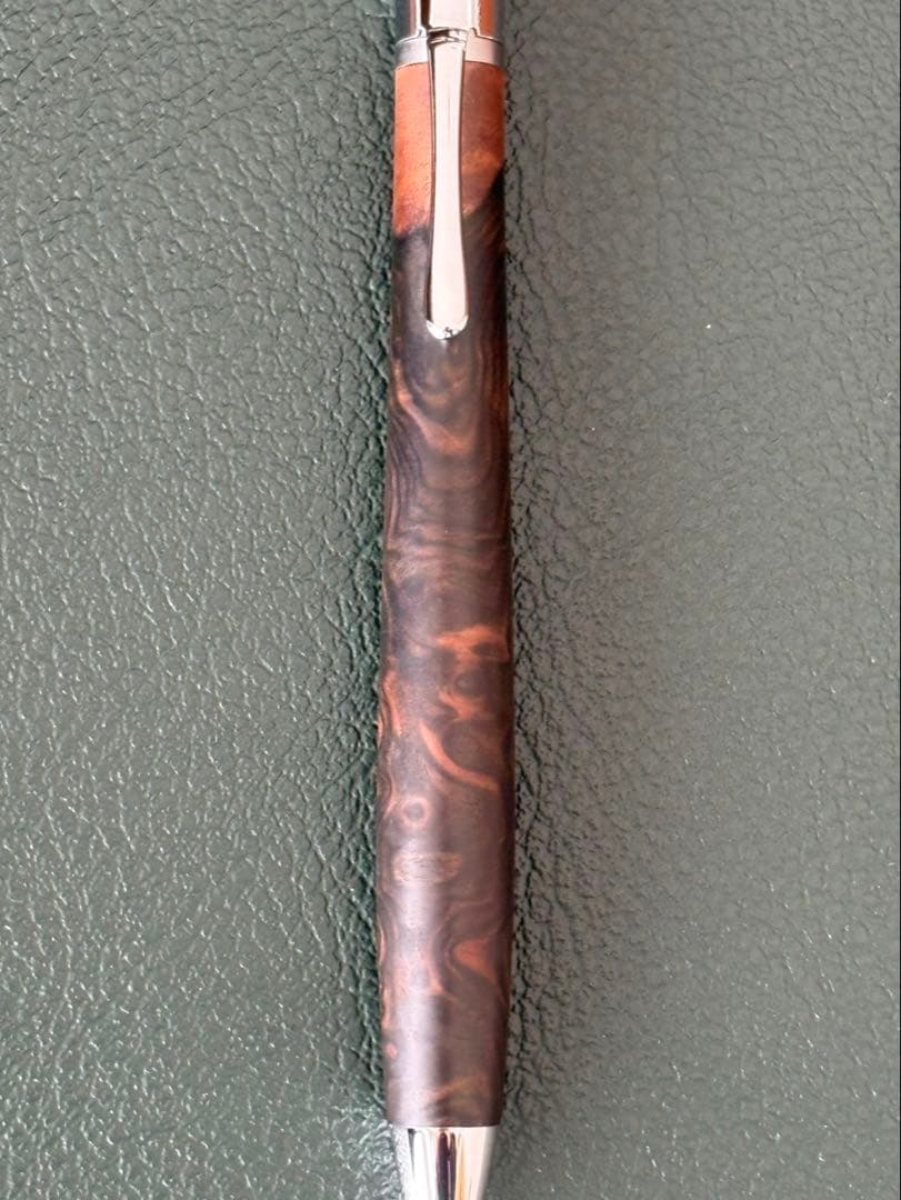 【イベント杢】工房楔 黒檀こぶ杢 ペンシル楔 0.5mm（固定式口金付き）