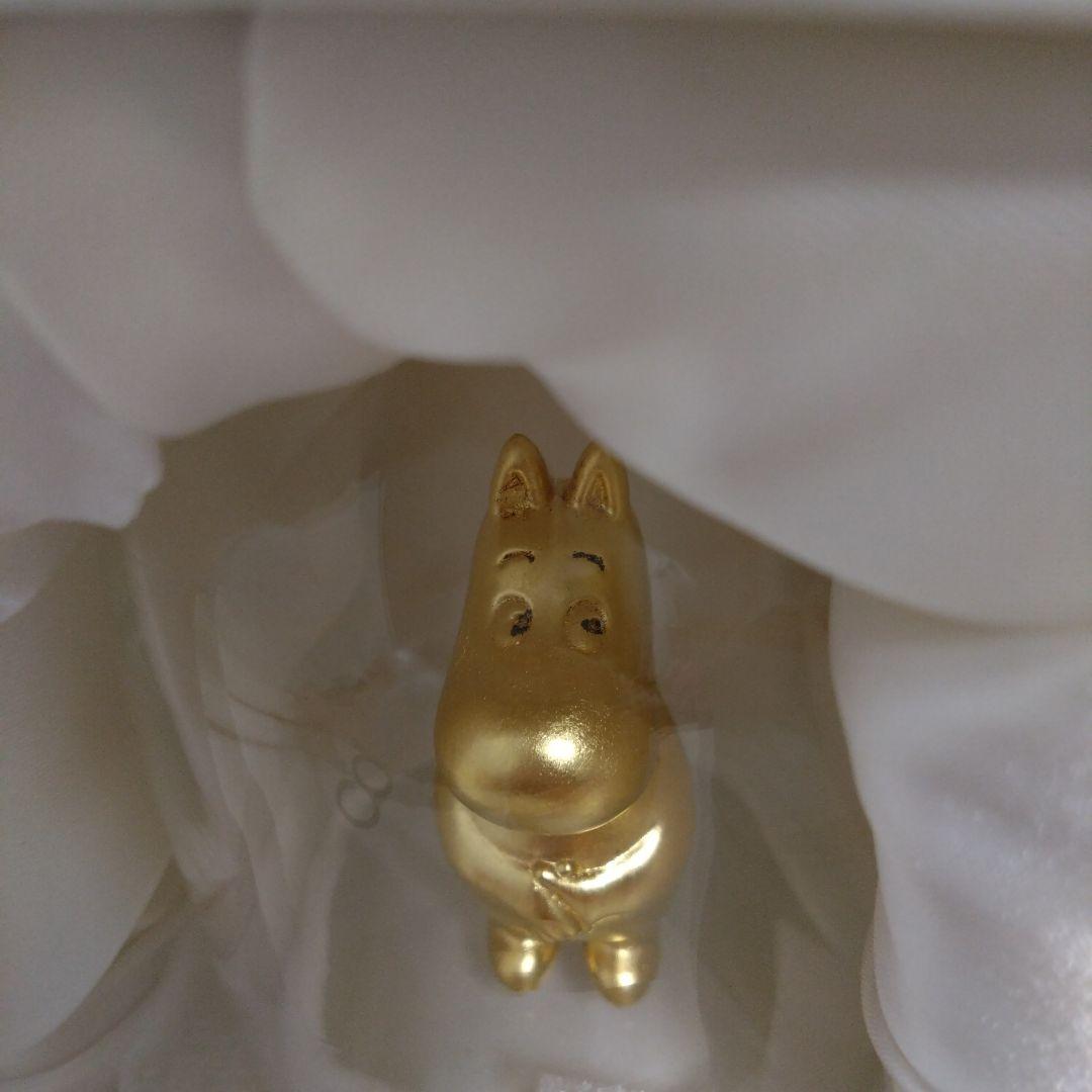 【新品未使用】金沢純金箔＆純銀製　ムーミン　置物