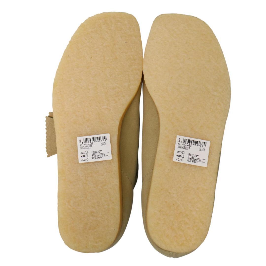 未使用 クラークス 26155515 ワラビー メープルスエード 26.5cm
