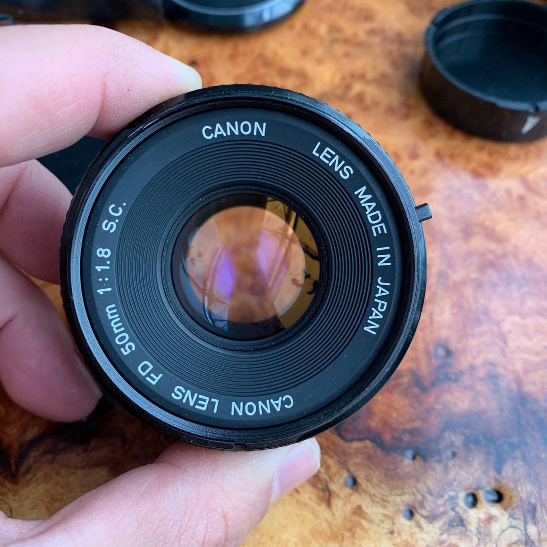 Canon EF 35mm一眼レフカメラ、その他付属品　動作未確認