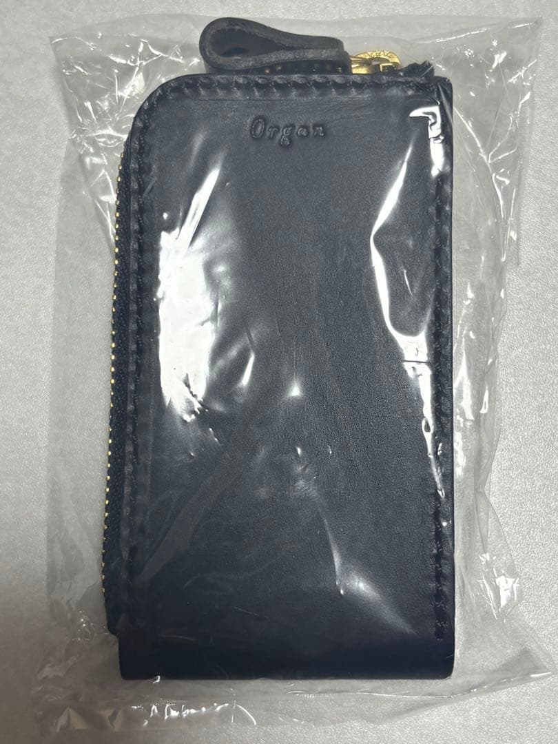 【新品】HERZ ヘルツ Organ 縦型ファスナーキーケース GS-31-BK