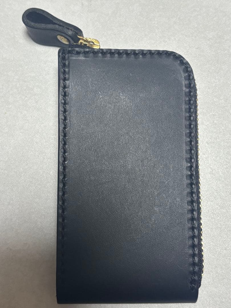 【新品】HERZ ヘルツ Organ 縦型ファスナーキーケース GS-31-BK