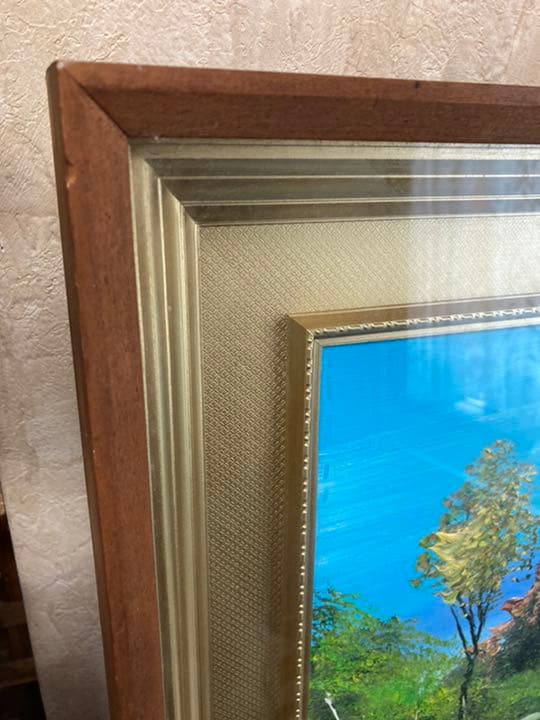 作者不明　油絵