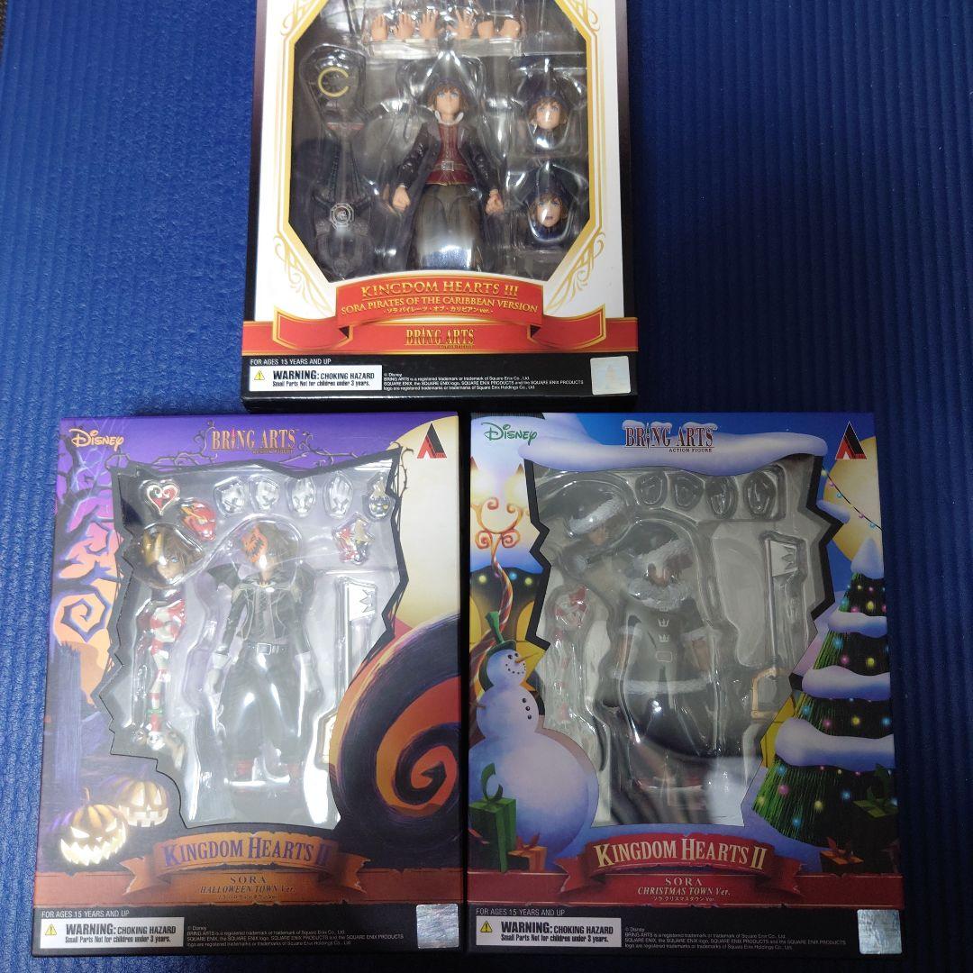 ブリングアーツ　 キングダムハーツ III ソラ フィギュア3体セット