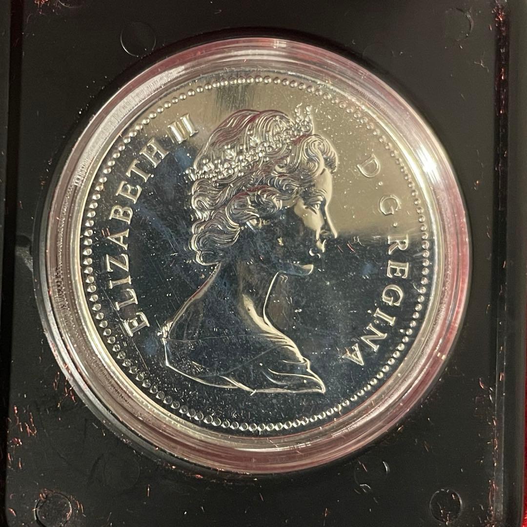 カナダ 9999純銀 1オンス 5ドル 2000年 メープルリーフ銀貨