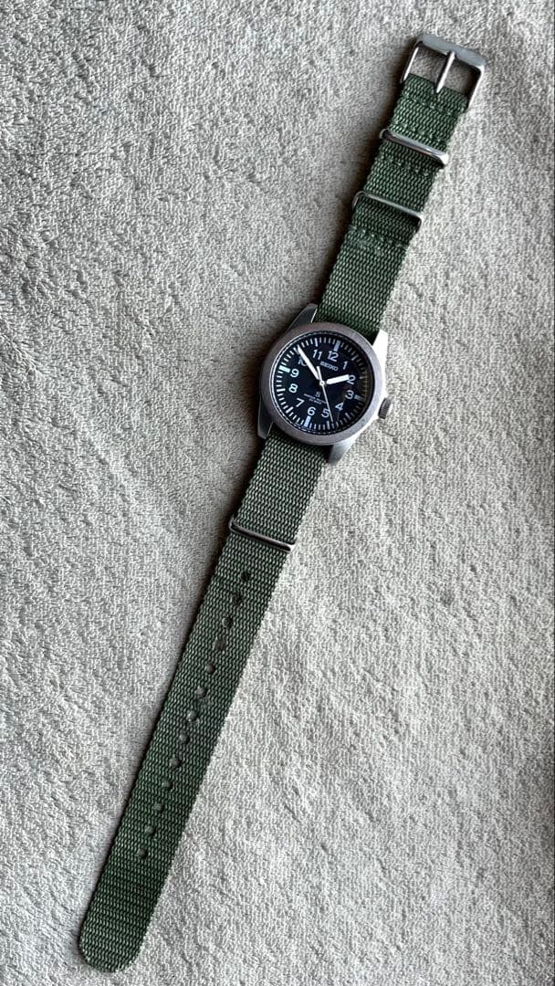 最終値下げ SEIKO SUS 7N21-0010 ミリタリーウォッチ