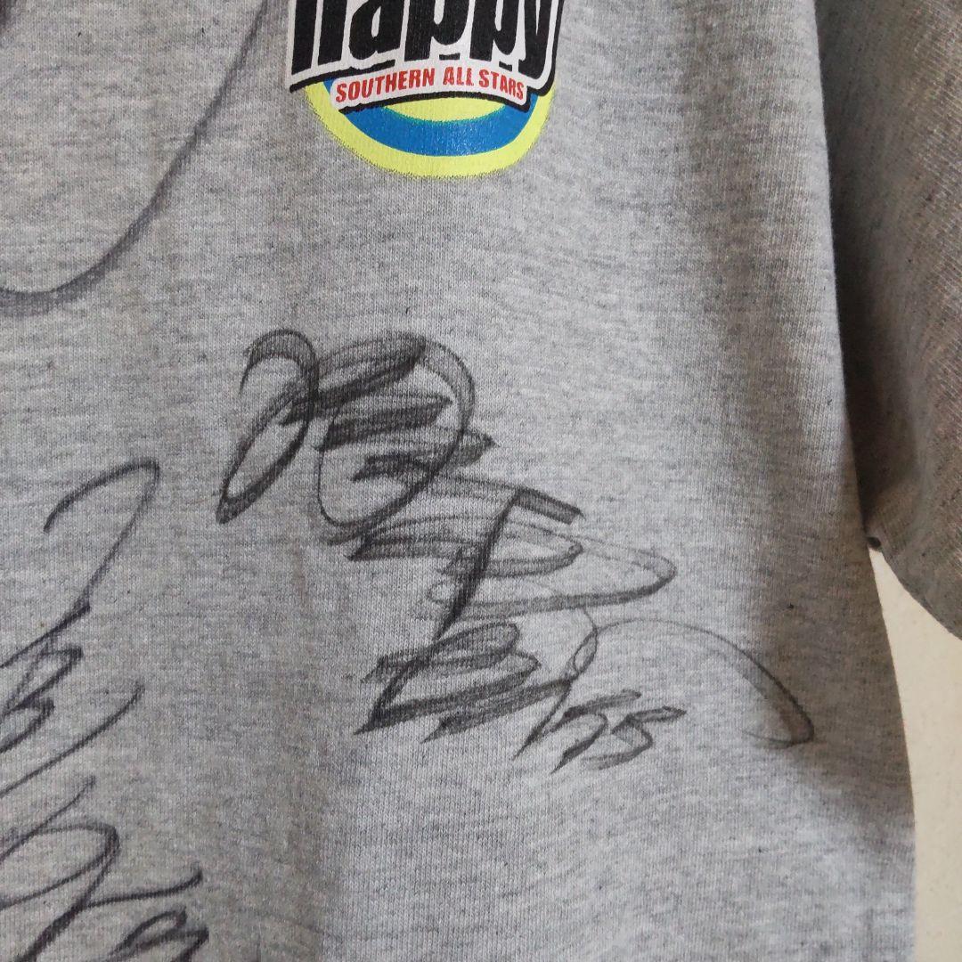抽選当選品 サザンオールスターズ メンバー 全員直筆サインTシャツ 桑田佳祐