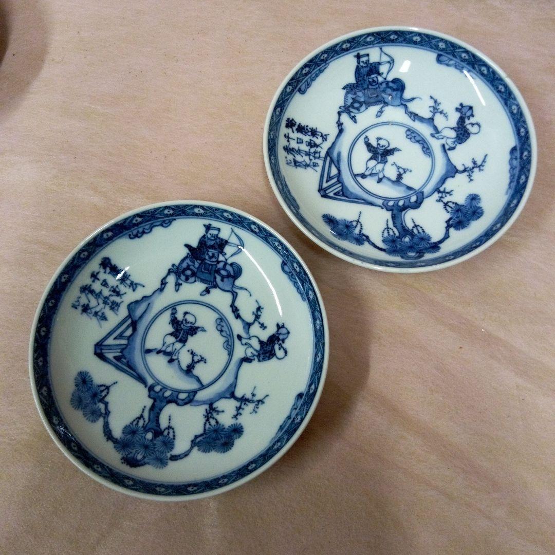 道八　染付　古美術　古道具　骨董　京焼