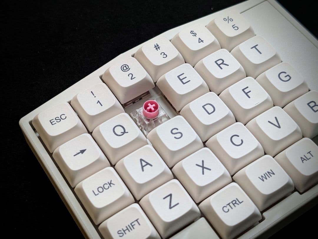 sofle 無線分割キーボード スイッチキーキャップ付き