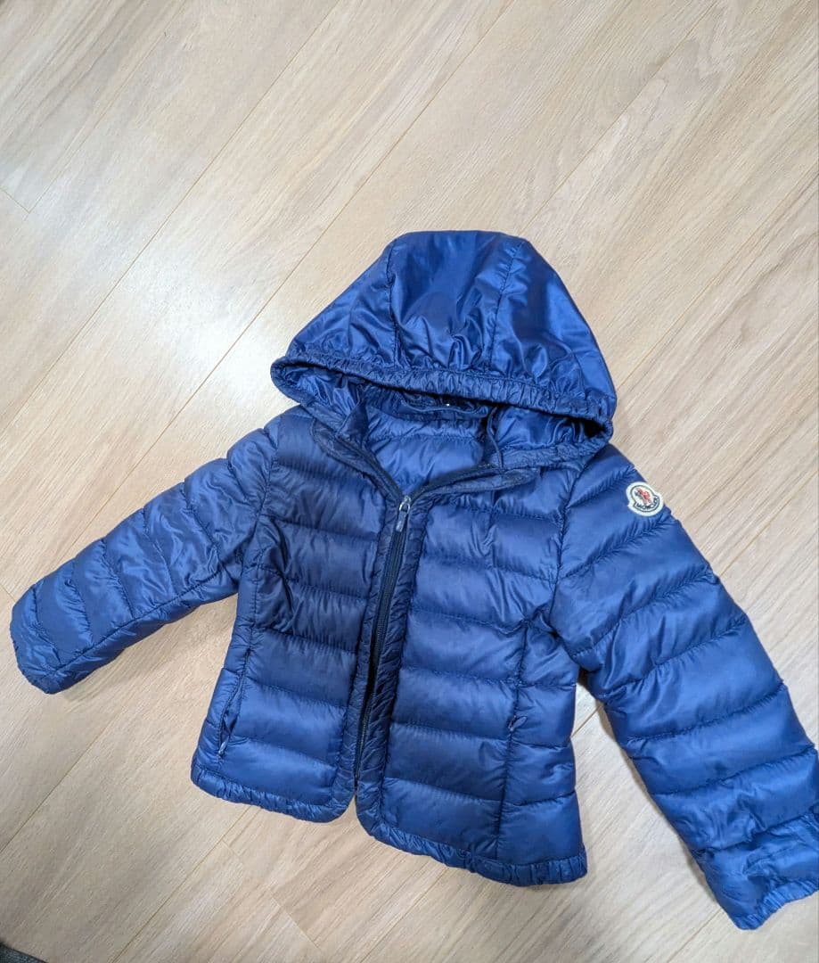 MONCLER　ベビー　ダウン　ネイビー