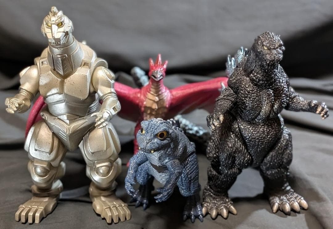 平成VSシリーズ ゴジラ・ベビー・メカゴジラ・ラドン（バンダイ）４体セット