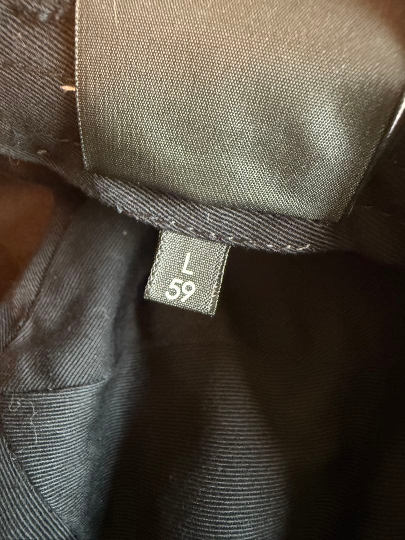 BALENCIAGA 総柄ロゴ キャップ 黒 L59 正規品 鑑定可