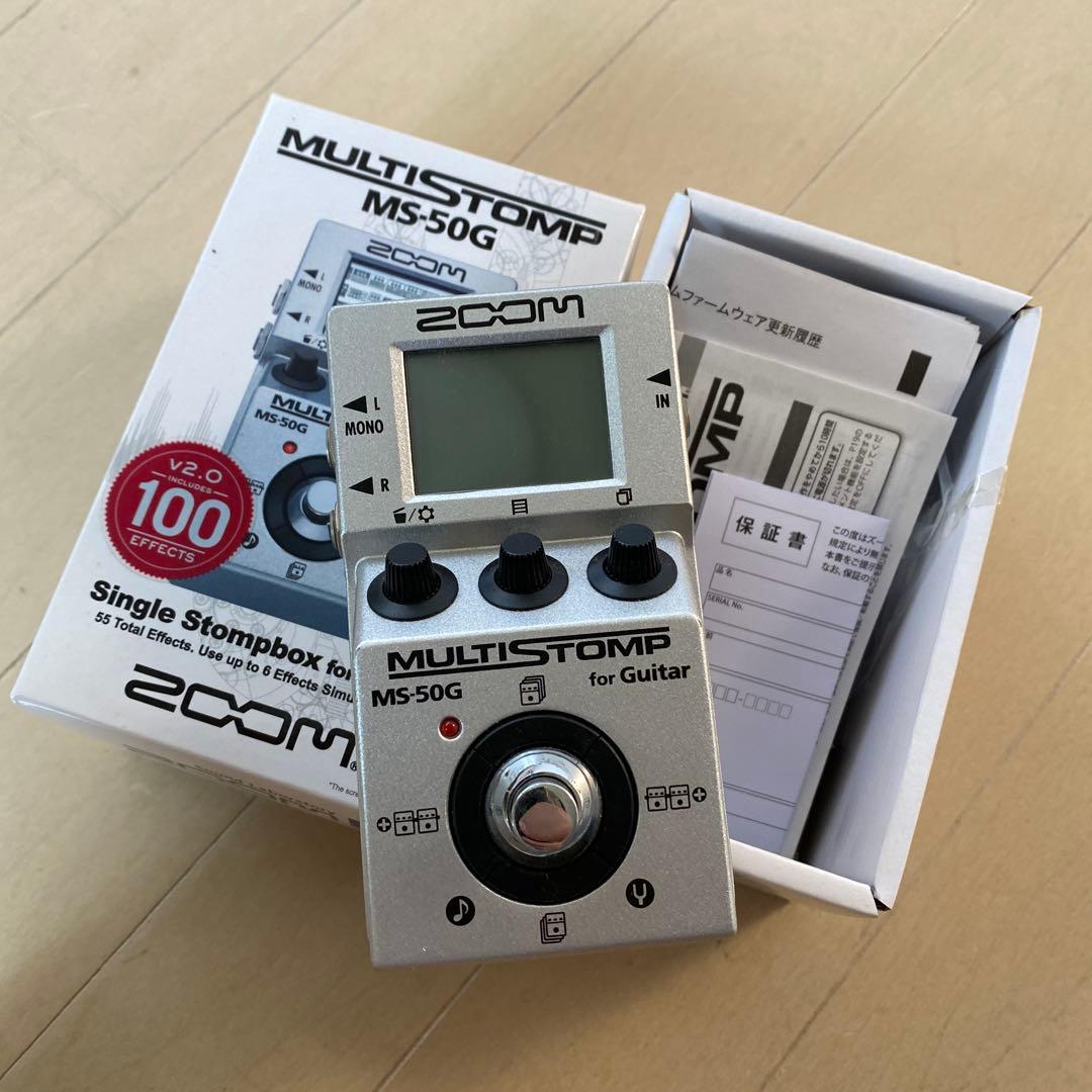 ZOOM MS-50G マルチストンプ マルチエフェクター
