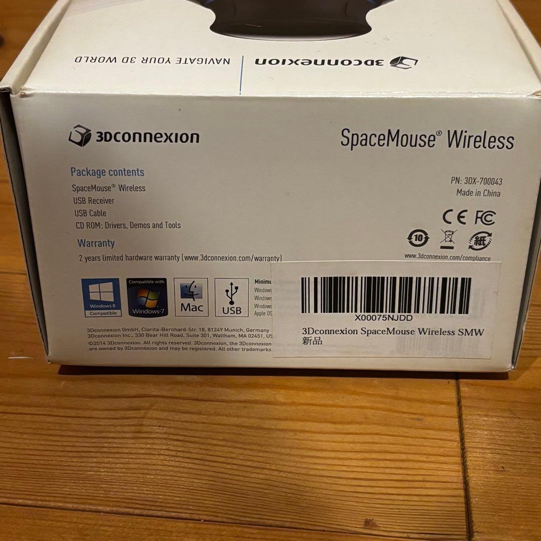 マウス・トラックボール 3D connexion SpaceMouse Wireless
