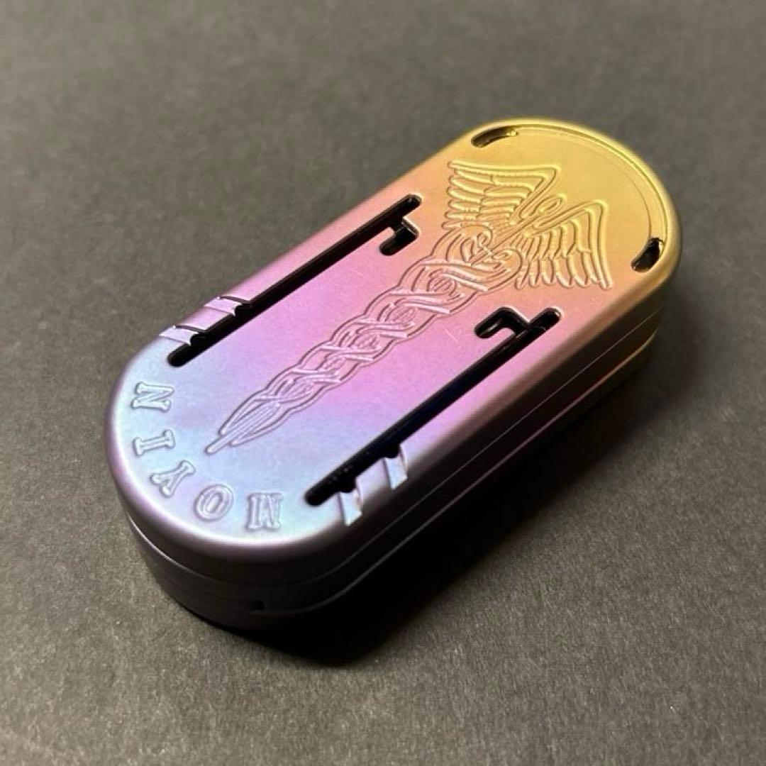 最強の音叉！ チタン製 フィジェットトイ　EDC ハンドスピナー