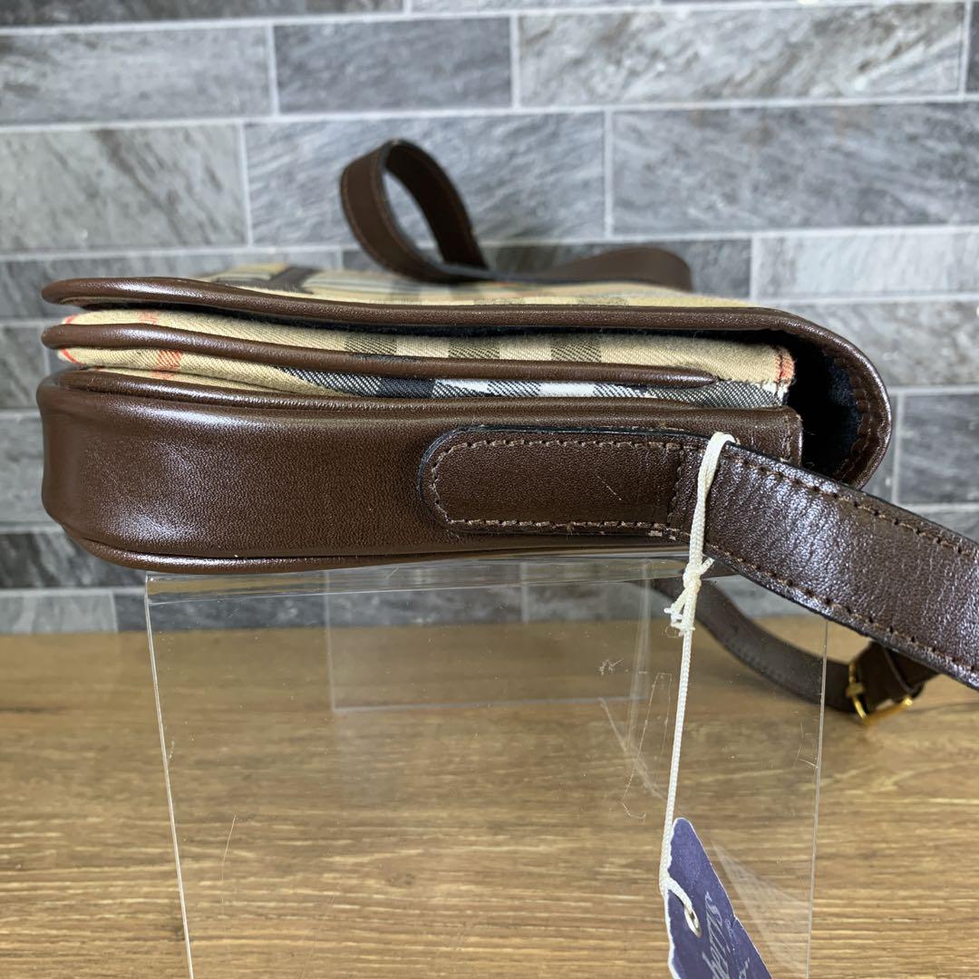 希少 タグ付き　オールド　BURBERRYS　ノバチェック　ショルダーバッグ