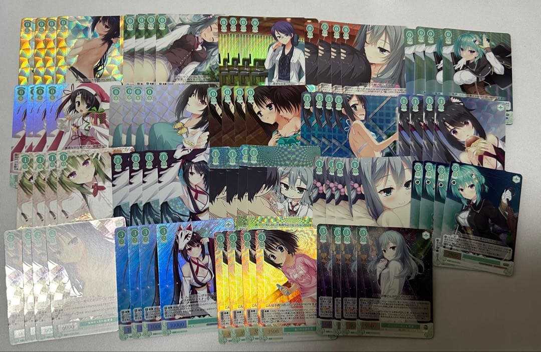 ヴァイスロゼ ゆずソフト SR 各種4枚セット 4コン