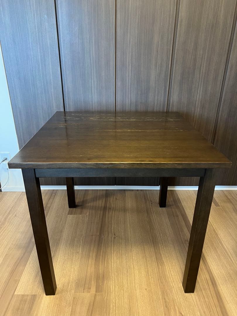 【無印良品】タモ材ダイニングテーブル