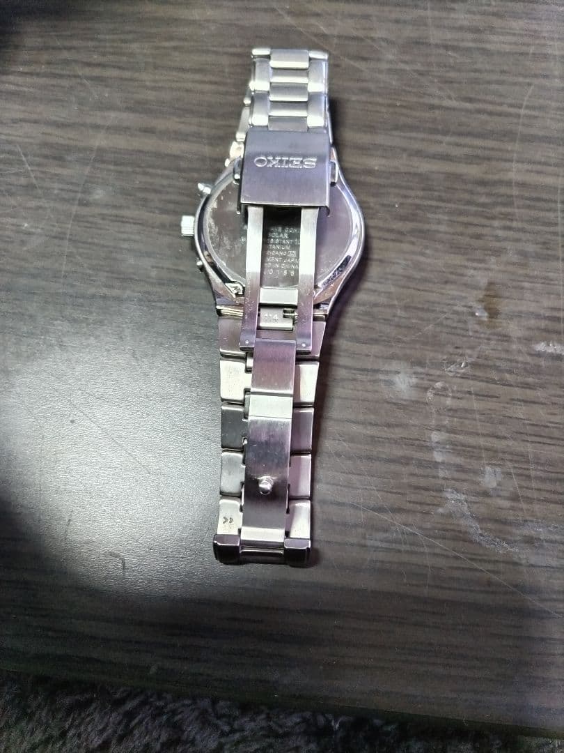 SEIKO SBTM193 電波ソーラー腕時計