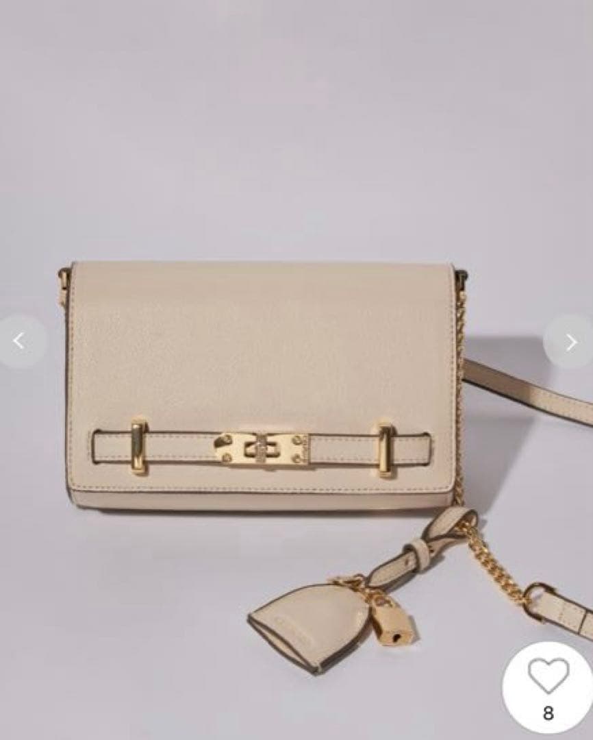 の【新品未使用】CELFORD ビジューツイストバックルショルダーバッグ