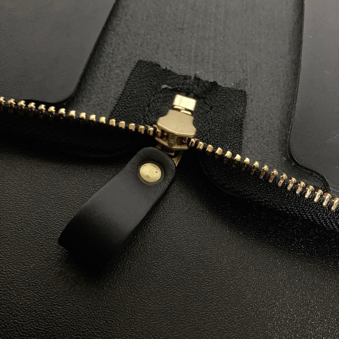 未使用 HERZ Organ ファスナーブックケース GS-37-MW-BK