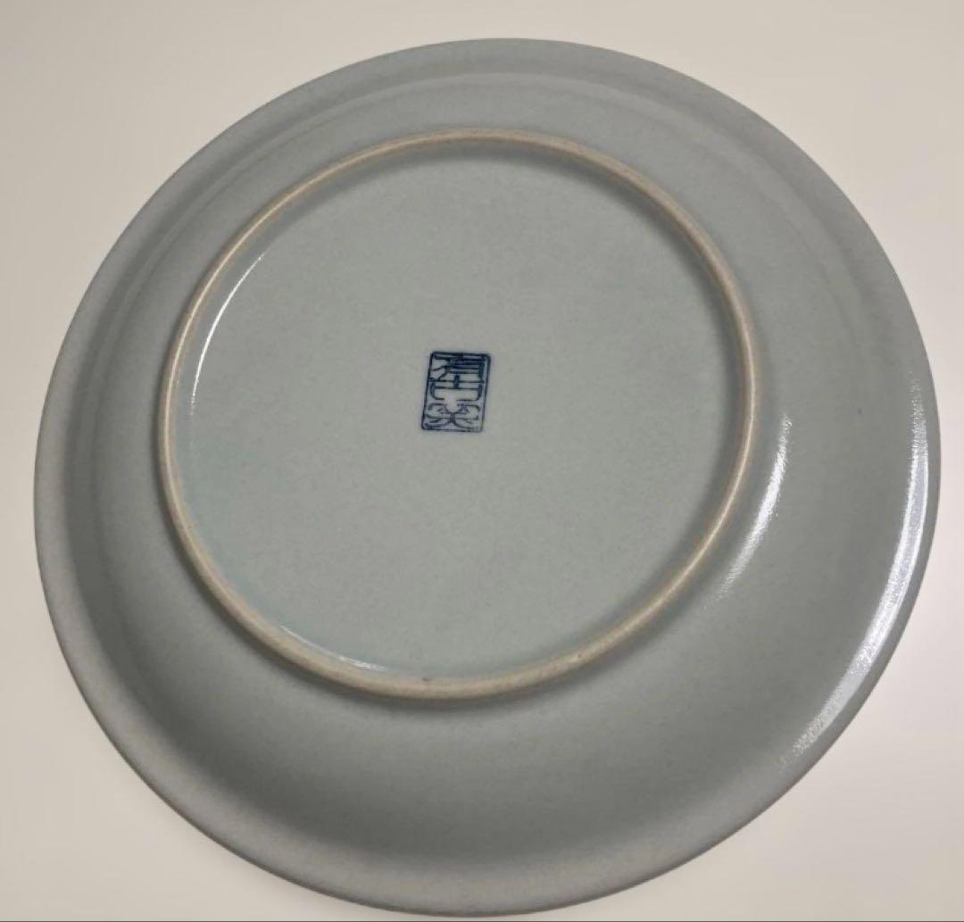 古伊万里　 微塵唐草　骨董　アンティーク おちょこ　豆皿　2点セット