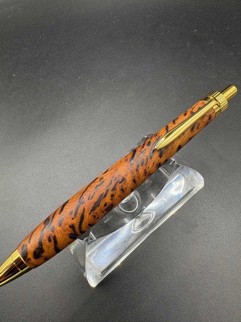 500超極上　屋久杉　泡瘤　木軸シャーペン　ボールペン