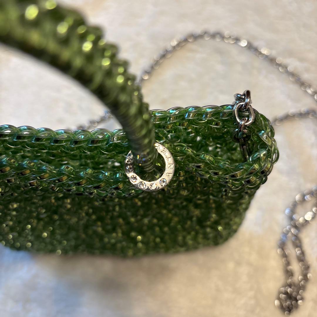 ANTEPRIMA アンテプリマ　ワイヤーバッググリーン