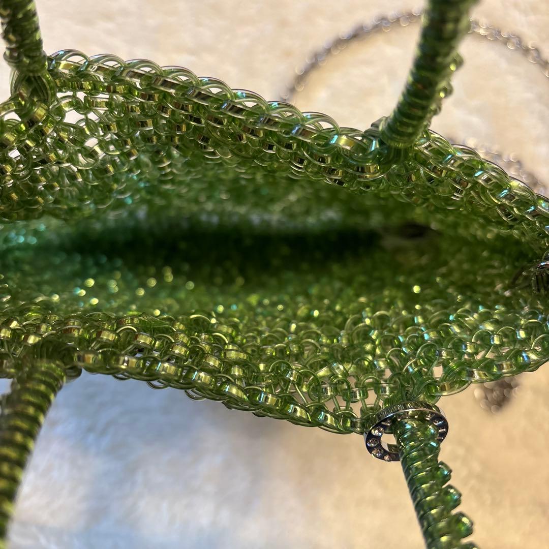 ANTEPRIMA アンテプリマ　ワイヤーバッググリーン