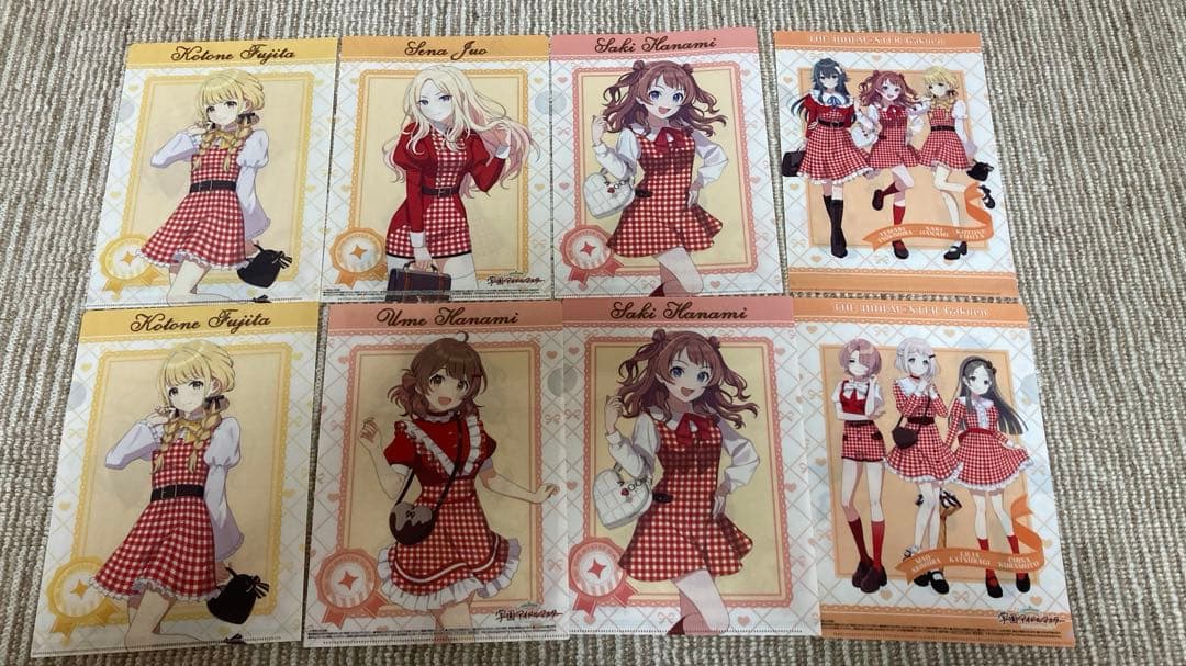 学園アイドルマスターA賞B賞C賞D賞　その他グッズ　非売品有　クリアファイル
