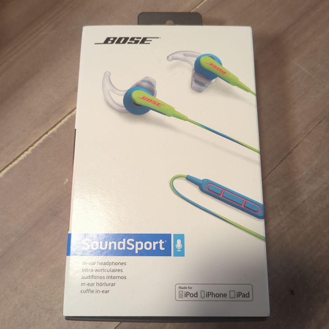 Bose SoundSport イヤフォン！ 箱無し発送！