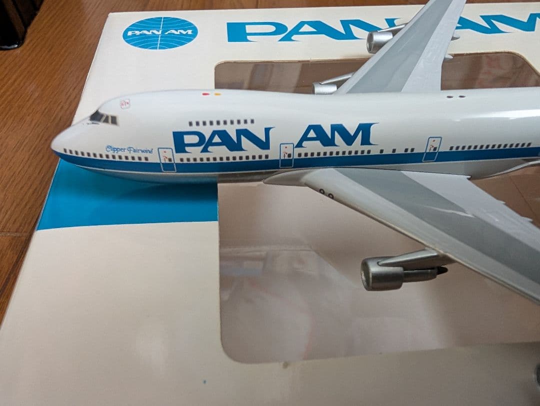 激レア 1/400 PANAM バンナム 747−100